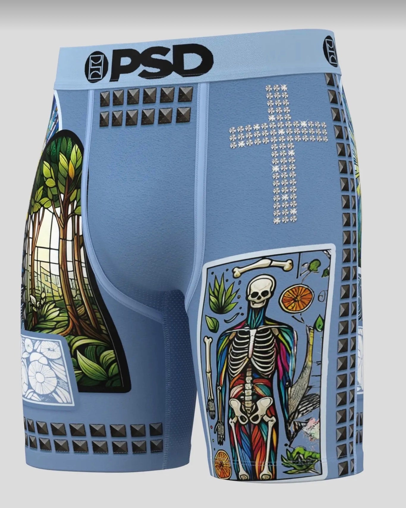 Psd cathedral briefs in carolina blue 