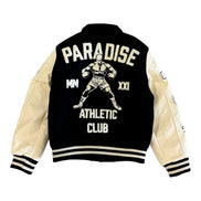Jordan Craig varsity jacket in black 