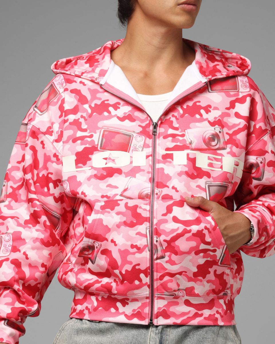 Digi Camo Full-Zip Hoodie