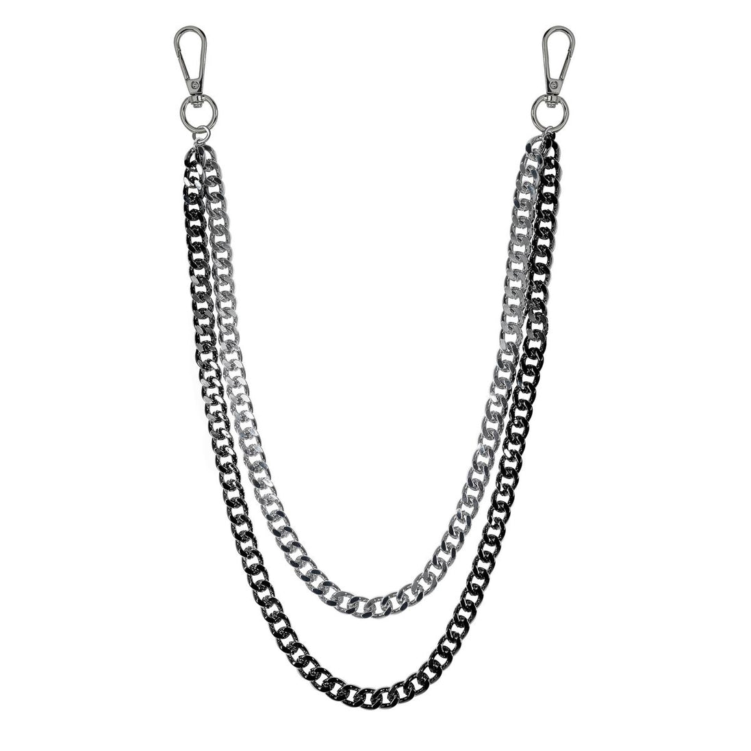 Jewelry Essentials Double Cuban 11mm Pant Chain