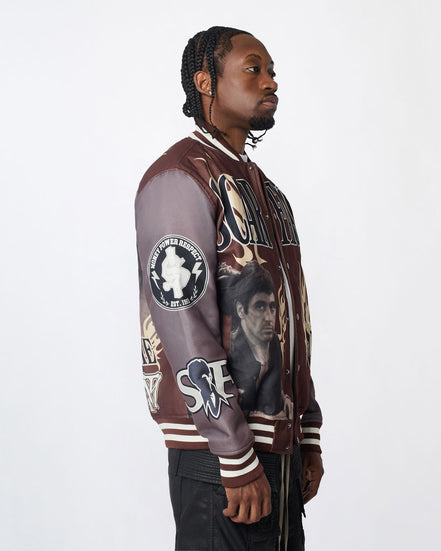 Reason Eyes Never Lie Scarface Varsity Jacket