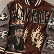 Reason Eyes Never Lie Scarface Varsity Jacket