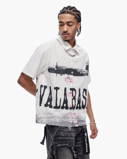 Flower Bomb Button Down