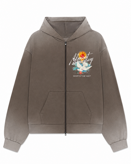 Almost Someday Fountain Full-Zip Hoodie