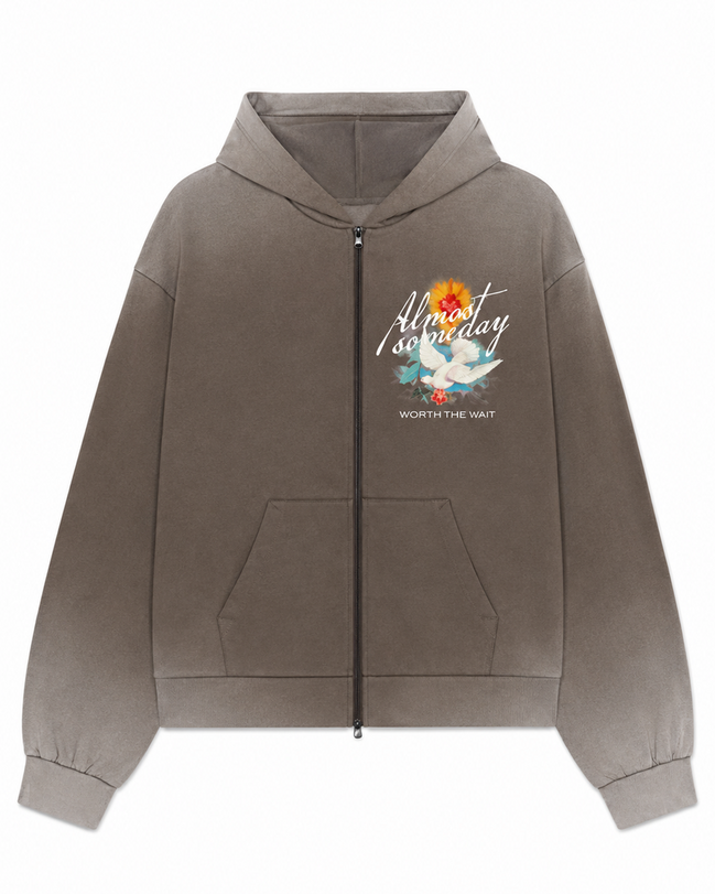 Almost Someday Fountain Full-Zip Hoodie