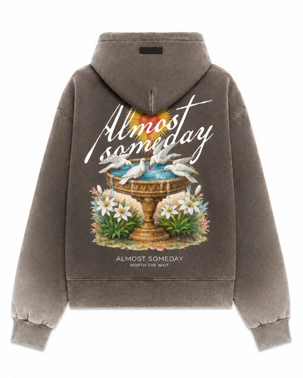 Almost Someday Fountain Full-Zip Hoodie