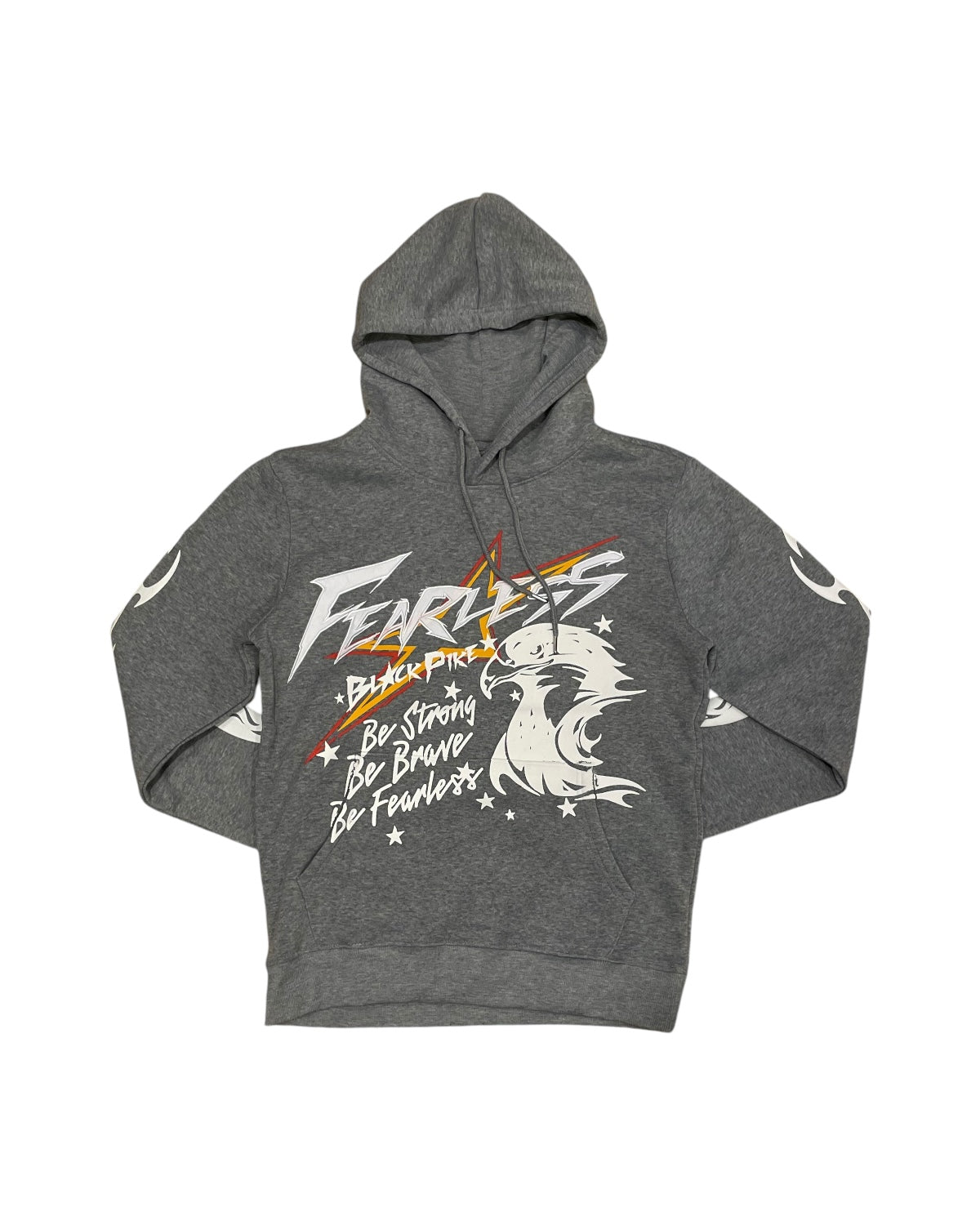 fearless world tour hoodie in grey 