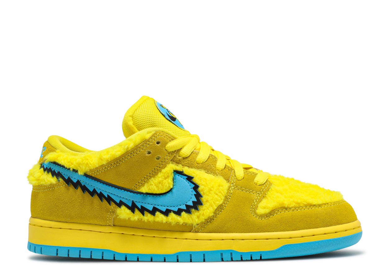 Nike Grateful Dead x Dunk Low SB Yellow Bear Men