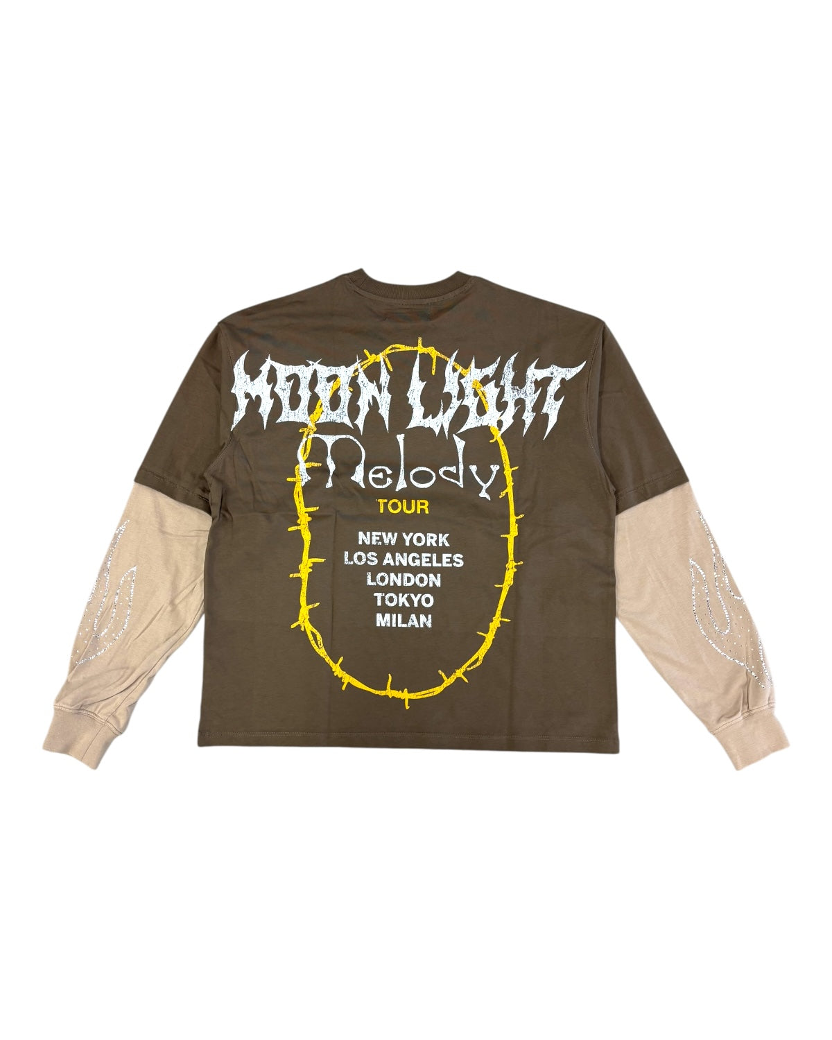 Grave yard layered long sleeve in Tahoe by Roku studios