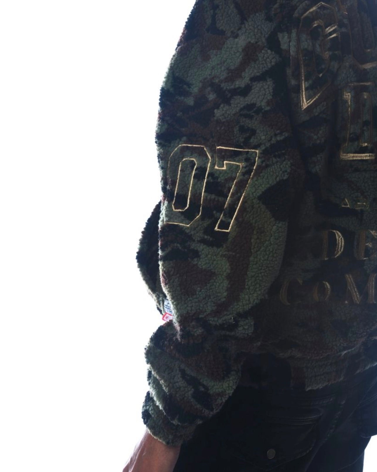 Gunz Dept. Hoodie in Camouflage Color 