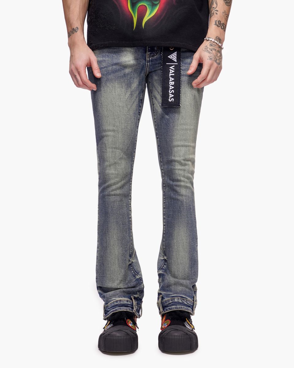 Hikari Stacked Denim