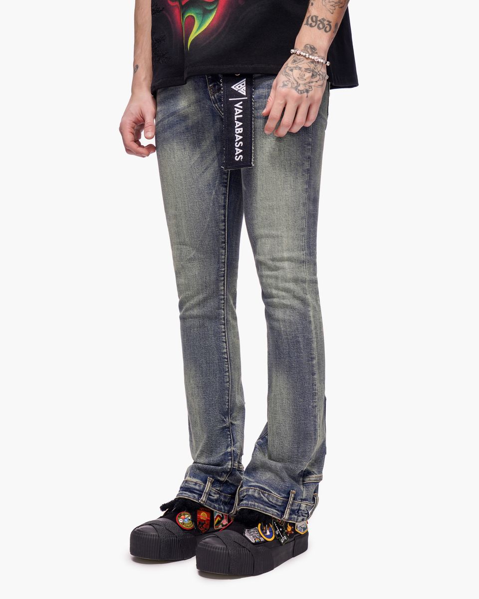 Hikari Stacked Denim