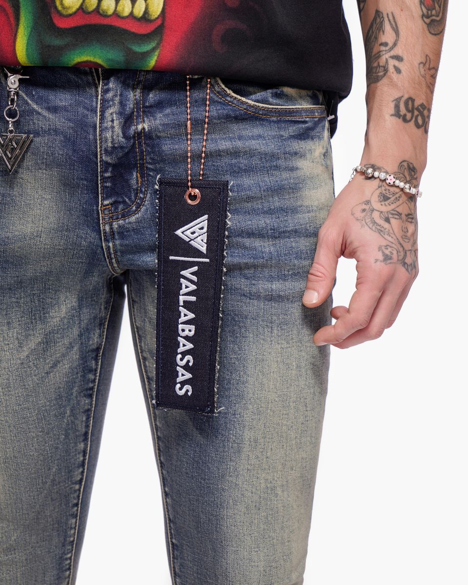Hikari Stacked Denim