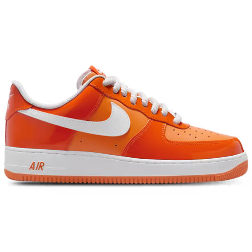 Nike Air Force 1 Low '07 Orange White Patent Men's