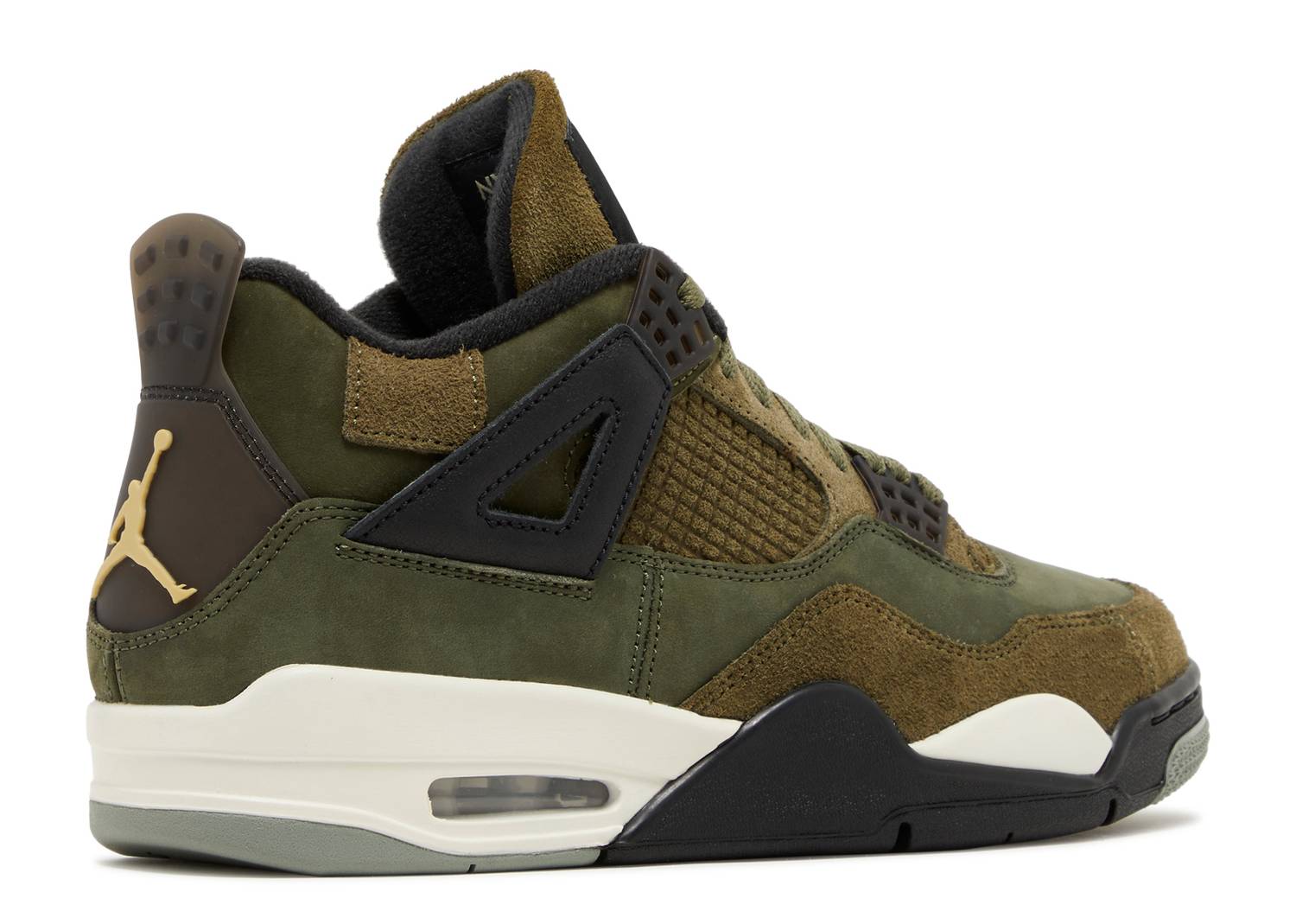 Jordan Retro 4’s Craft Olive Mens