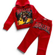 FWRD Toddler's Baller King Hoodie Set