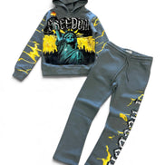 FWRD Junior's Statue Freedom Hoodie Set