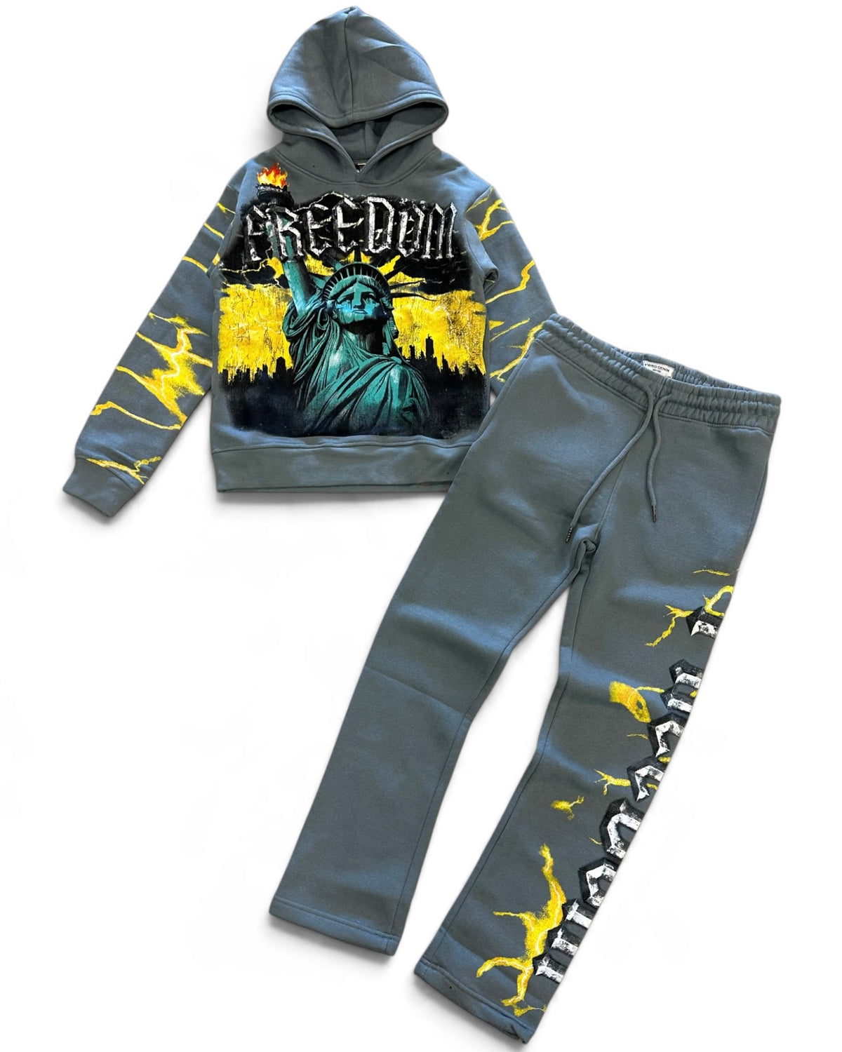 FWRD Junior's Statue Freedom Hoodie Set