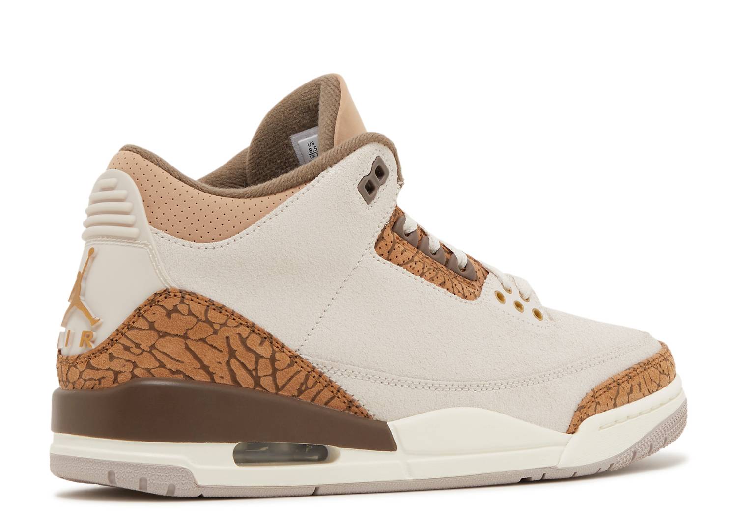 Jordan Retro 3’s Light Orewood Brown Men