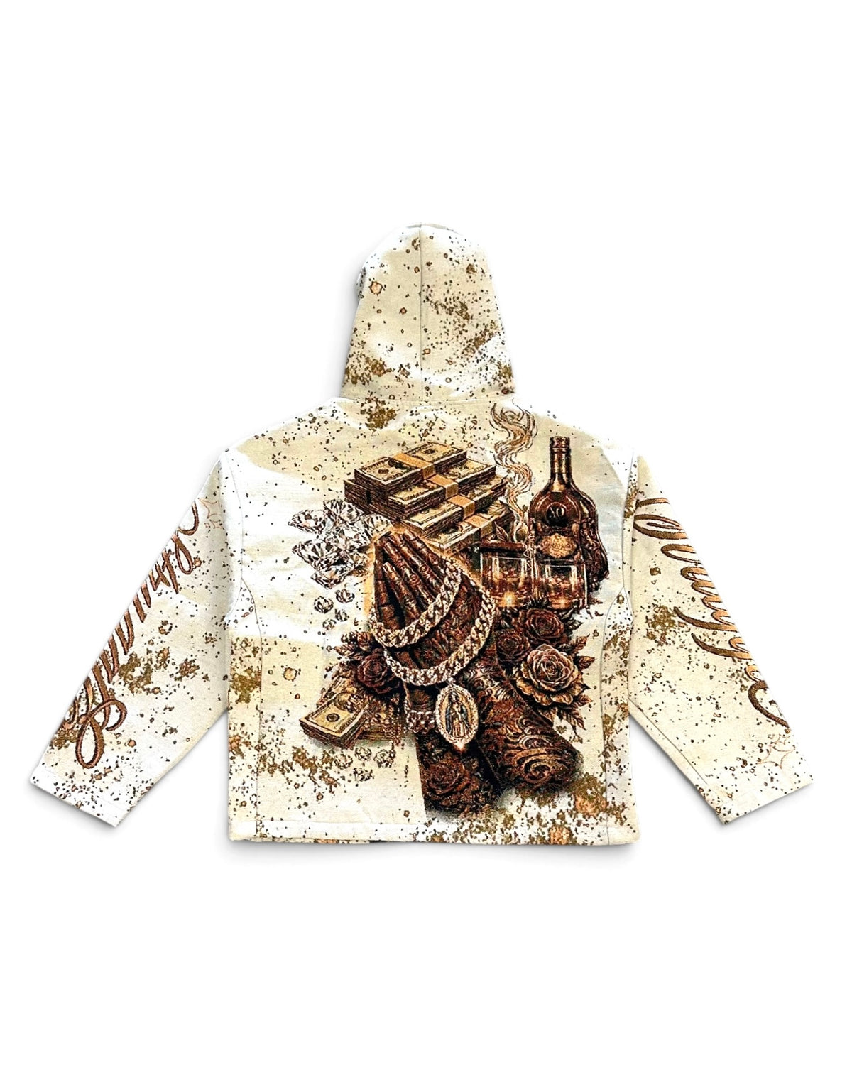 Rebel Minds Chains Tapestry Hoodies