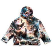 Rebel Minds Fear No One Tapestry Full-Zip Hoodie