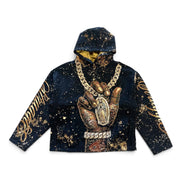 Rebel Minds Chains Tapestry Hoodies