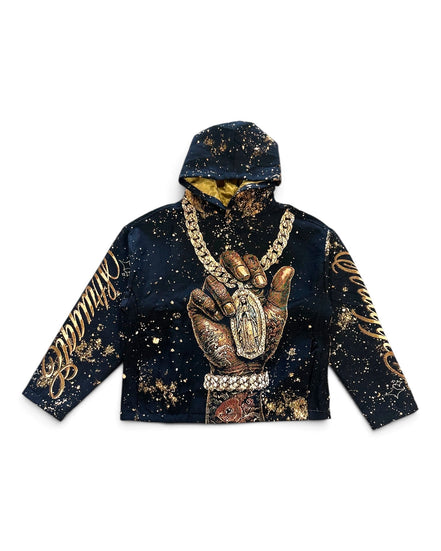 Rebel Minds Chains Tapestry Hoodies