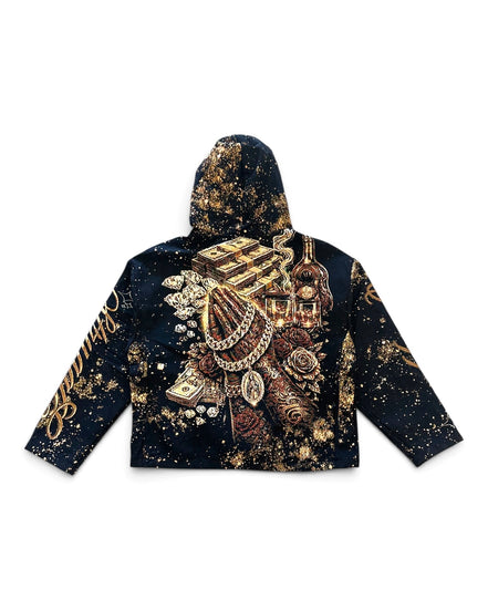 Rebel Minds Chains Tapestry Hoodies