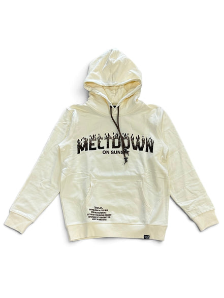 Denim City Meltdown on Sunset Stone Hoodie
