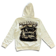 Denim City Meltdown on Sunset Stone Hoodie