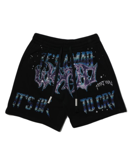 It’s Mad World, Ok to Cry Space Shorts