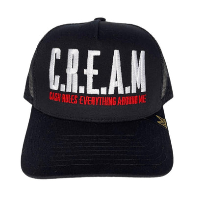 Cream Trucker Hat
