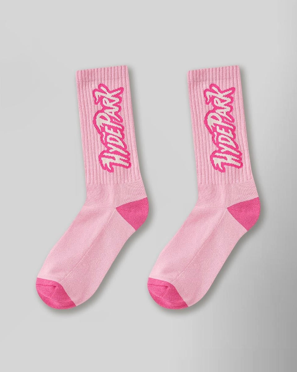 Logo Intarsia Socks