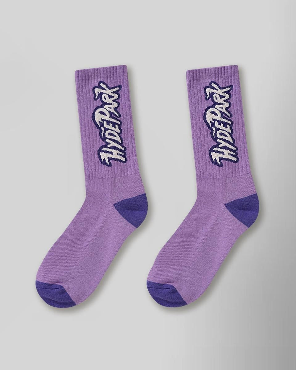 Logo Intarsia Socks