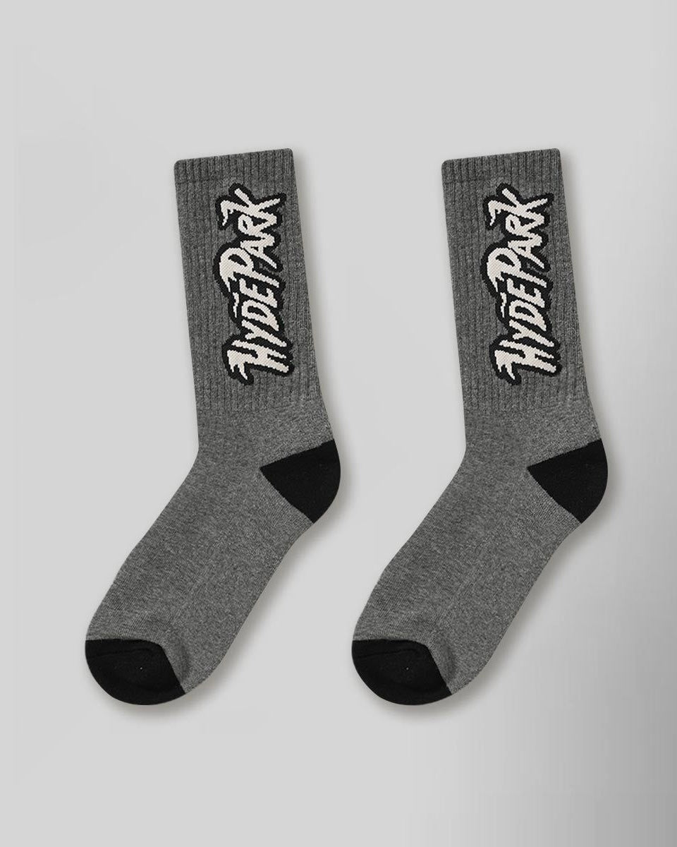 Logo Intarsia Socks