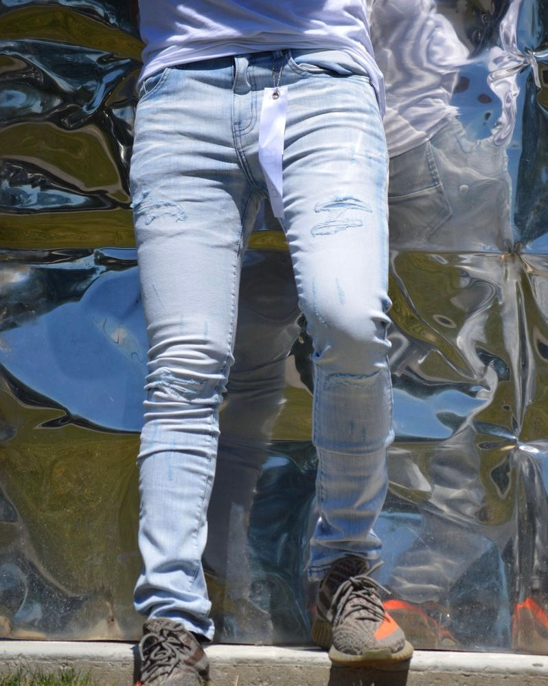 Icy Ripped Slim Jeans