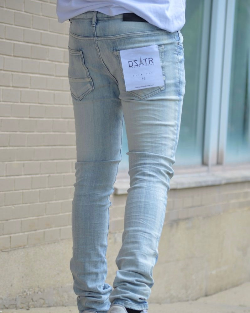 Stitch Rip Slim Jeans