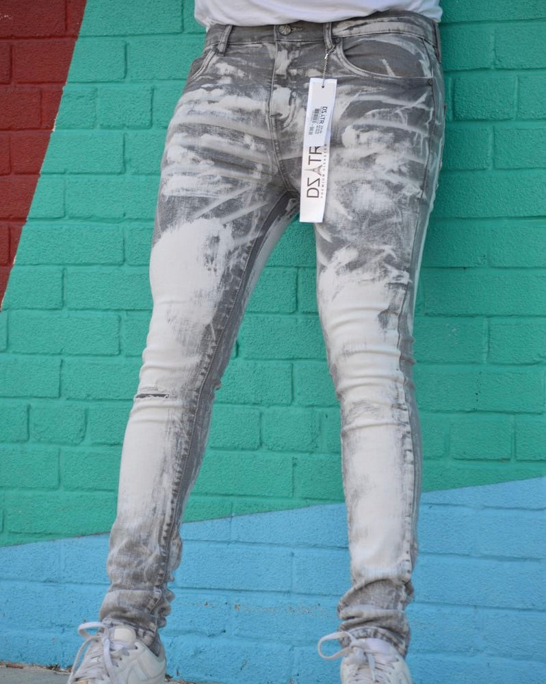 Acid Graffiti Wash Slim Jeans