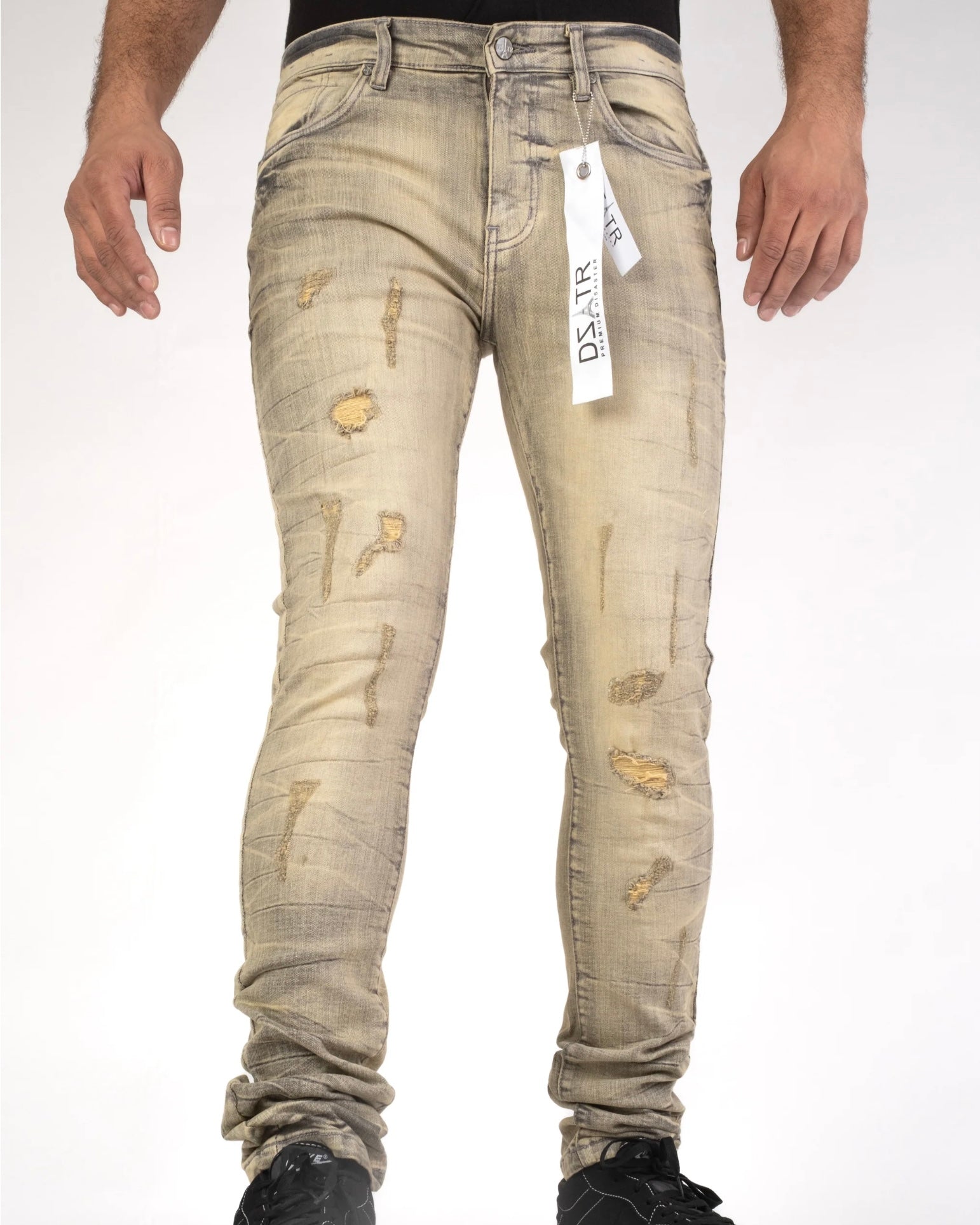 Washed Super Stretch Jeans DZTR-436