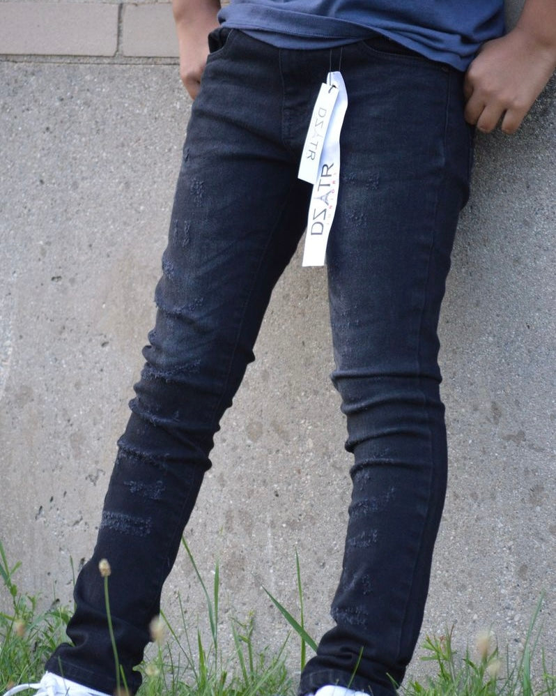 Kid’s Subtle Distressed Jeans