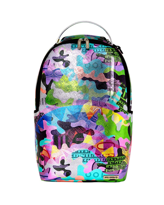 Neon Money Camo Backpack
