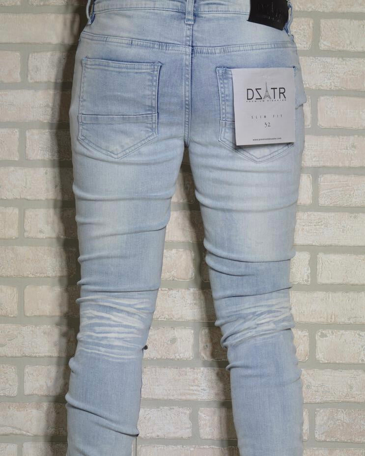 Ice Wash Stretch Denim