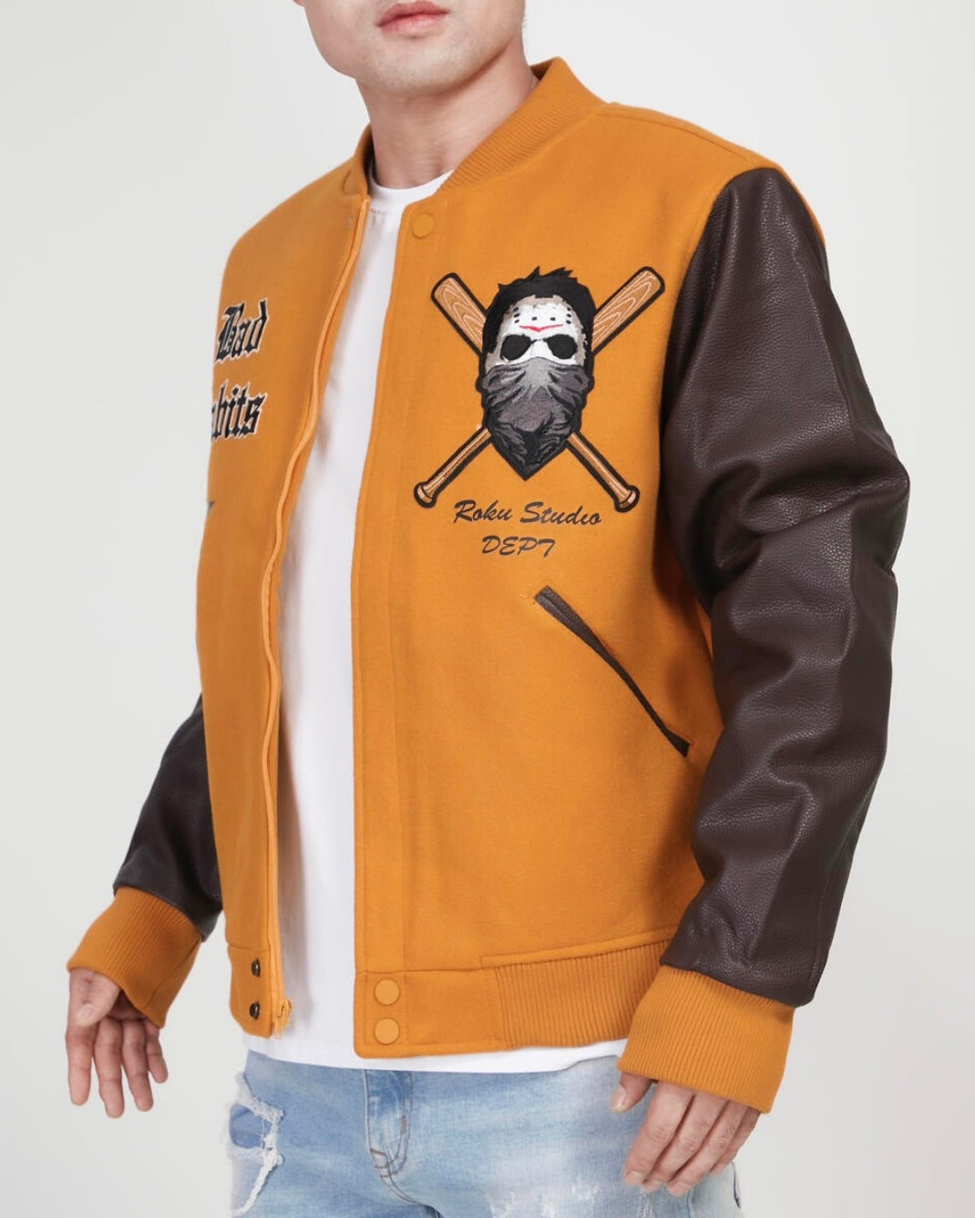 Bad Habits Varsity Jacket