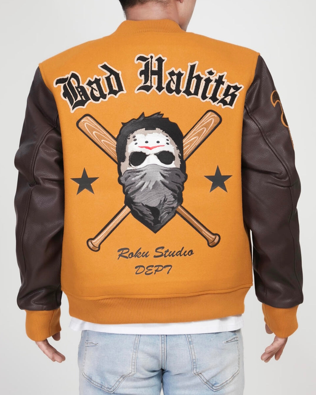 Bad Habits Varsity Jacket