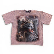 Rebel Minds Sinister Rhinestone Crop Tee