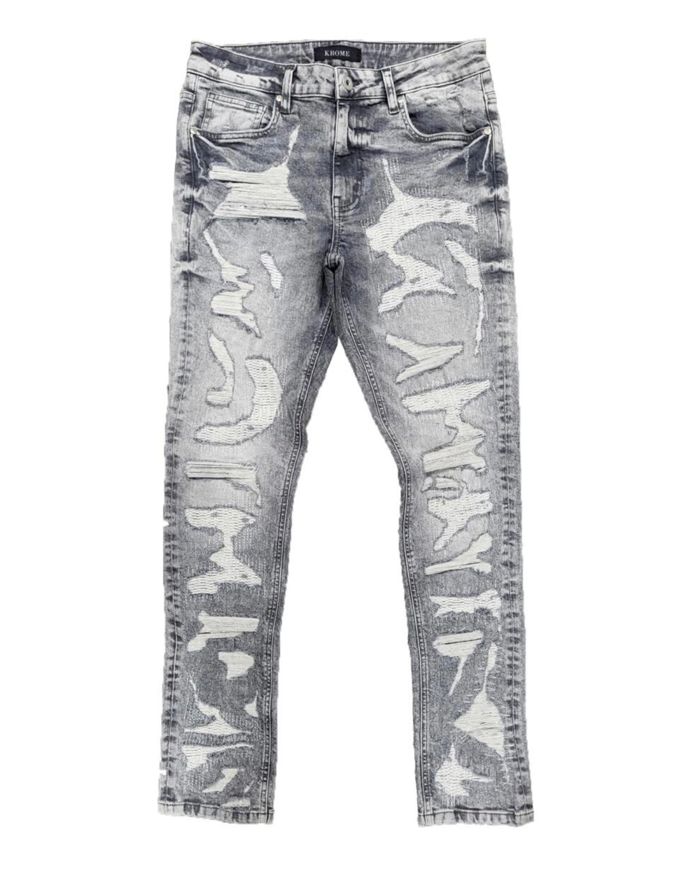 Wild Distressed Denim Jeans