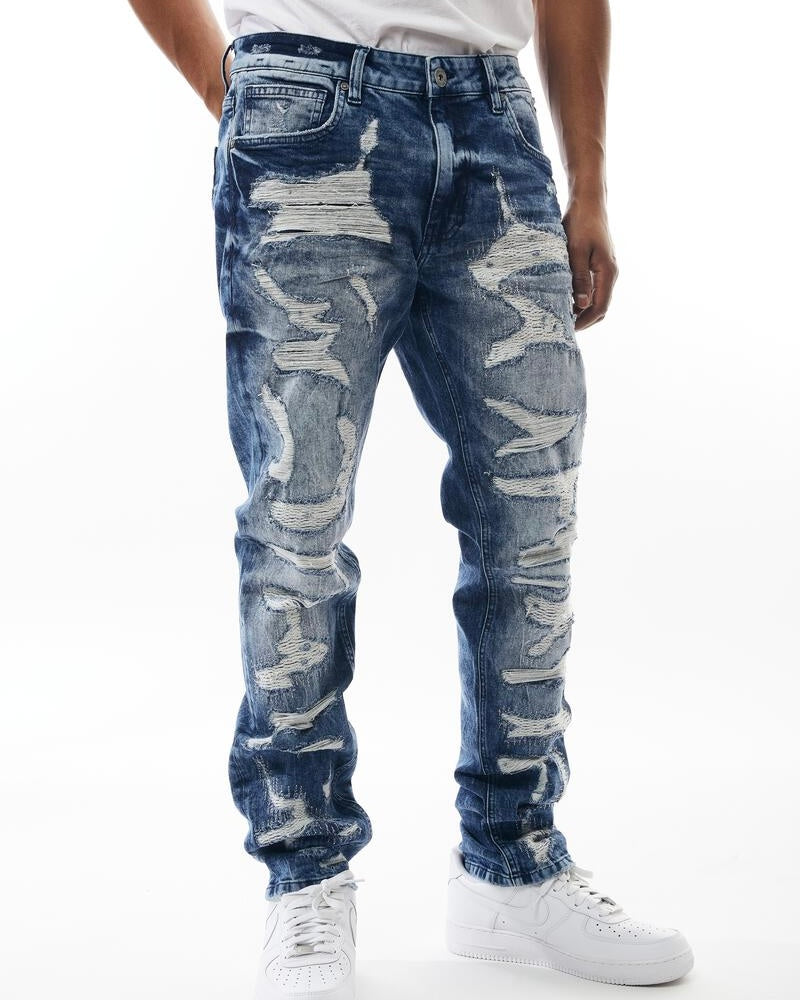 Wild Distressed Denim Jeans