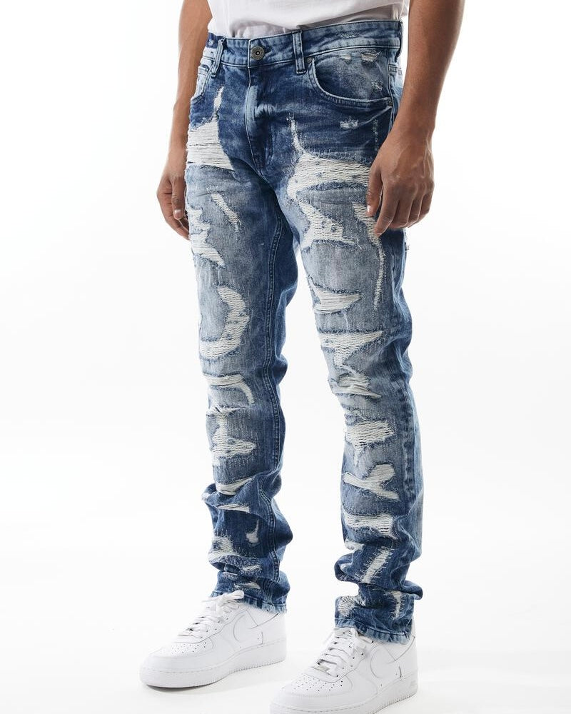 Wild Distressed Denim Jeans