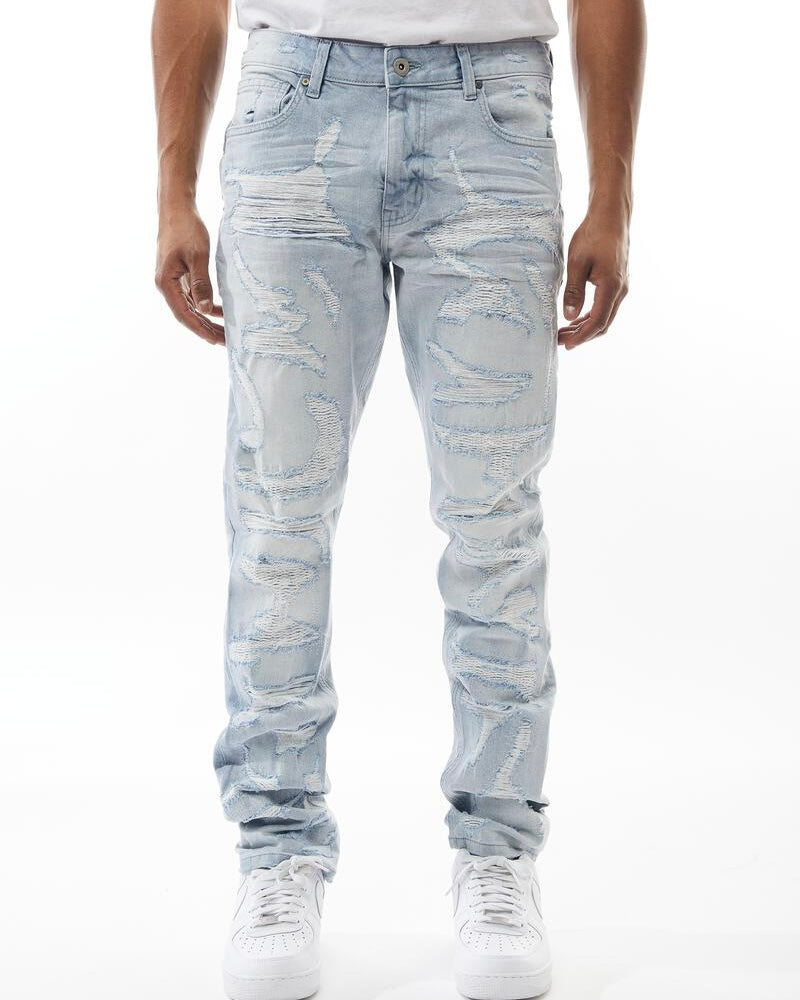 Wild Distressed Denim Jeans