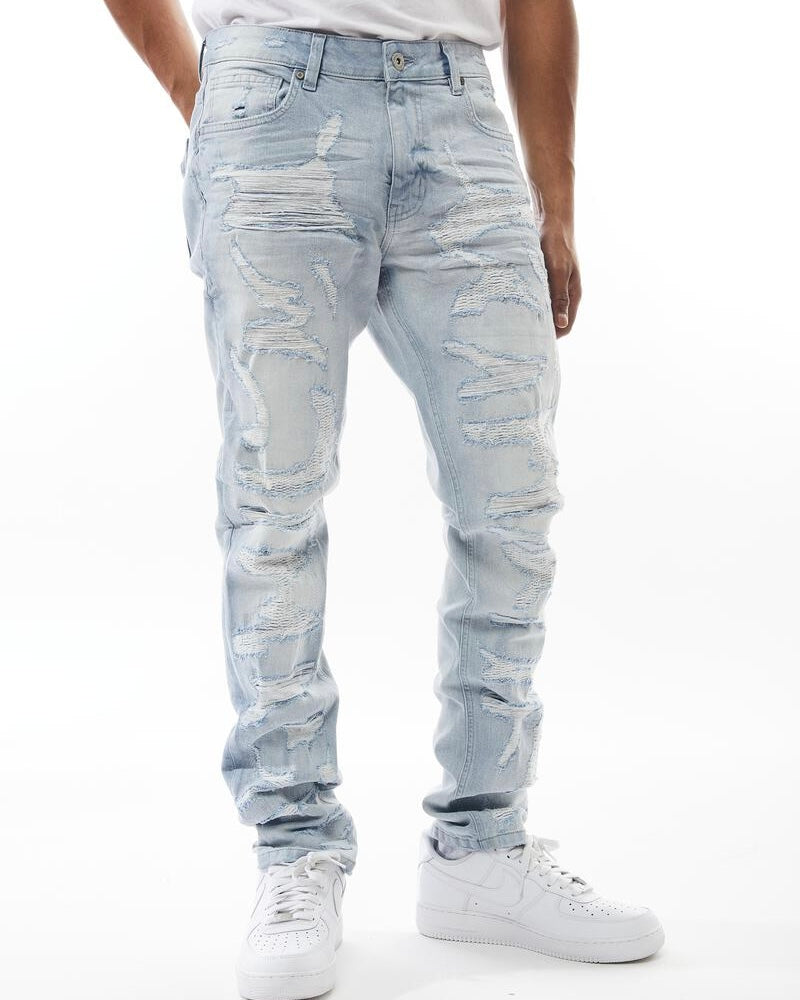 Wild Distressed Denim Jeans